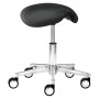 Tabouret selle Mayer myXPERT 1297 30 572 en similicuir noir