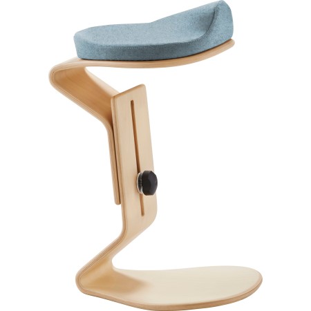Sgabello Mayer myERCOLINO azzurro Dinamico
