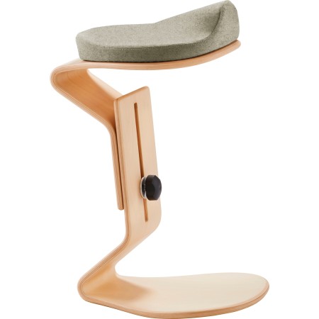Tabouret Mayer myERCOLINO gris Dynamique