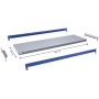 Wolfstahl Stahlboden für Evolution-Regale Breite 100cm, Tiefe 40cm