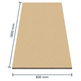 Wolfstahl Holzboden für Lagerregal 800mm tief / 1800mm breit / 25 mm stark