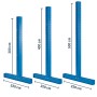 Wolfstahl Montants pour rayonnages cantilever / Double face / Profondeur 220 cm / 3 m, 4 m, 5 m
