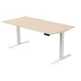 Kerkmann Move-3 Elektrisch höhenverstellbarer Schreibtisch rechteckig, T-Fuss-Gestell 160-180cm - Detailansicht
