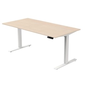 Move-3 Elektrisch höhenverstellbarer Schreibtisch rechteckig, T-Fuss-Gestell 160-180cm