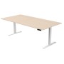 Kerkmann Move-3 XL Bureau rectangulaire à hauteur réglable électriquement, 200 x 100 cm - vue détaillée