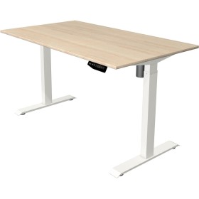 Move-1 Elektrisch höhenverstellbarer Schreibtisch rechteckig, T-Fuss-Gestell 140-180cm