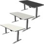 Kerkmann Bureau rectangulaire Move-3 Premium à hauteur réglable électriquement