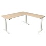 Kerkmann Bureau en L Move-4 à hauteur réglable électriquement, 180 x 80 cm - Extension 100 x 60 cm - vue détaillée