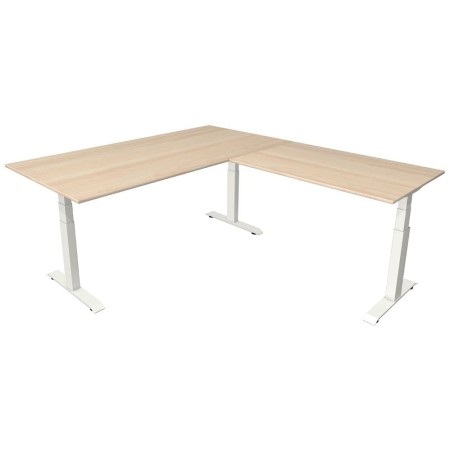 Kerkmann Move-4 XL Elektrisch höhenverstellbarer Schreibtisch L-Form, 200x100cm - Anbau 120x80cm - Detailansicht