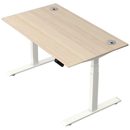 Kerkmann Move-2 Bureau rectangulaire à hauteur réglable électriquement, piètement en T 140-180 cm - vue détaillée