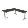 Kerkmann Move-3 Premium Elektrisch höhenverstellbarer Schreibtisch L-Form, 180x80cm - Anbau 100x60cm - Detailansicht