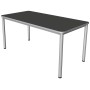 Kerkmann Prime Schreibtisch rechteckig, 4-Fuss-Gestell 160 - 200cm - Detailansicht
