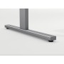 Kerkmann Scrivania rettangolare Form 2, struttura a T con credenza 180x80cm - vista dettagliata