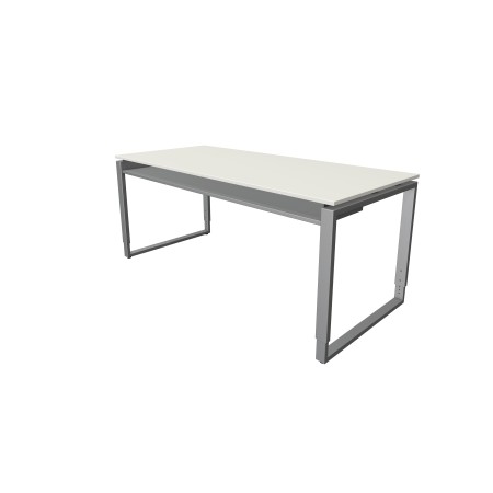 Kerkmann Bureau rectangulaire d'architecte à hauteur réglable, piètement luge 180x80cm - vue détaillée