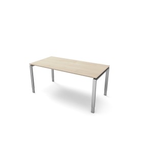 Scrivania rettangolare StageOne regolabile in altezza, struttura a 4 gambe 160x80cm