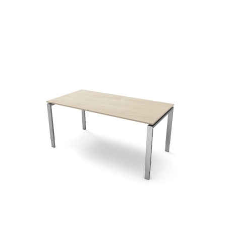 Kerkmann StageOne höhenverstellbarer Schreibtisch rechteckig, 4-Fuss-Gestell 160x80cm - Detailansicht