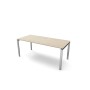 Kerkmann StageOne höhenverstellbarer Schreibtisch rechteckig, 4-Fuss-Gestell 180x80cm - Detailansicht