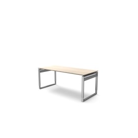StageOne höhenverstellbarer Schreibtisch rechteckig, Bügelgestell 180x80cm