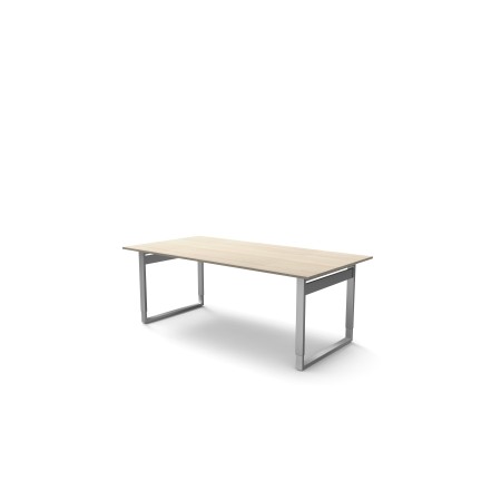 Kerkmann Bureau rectangulaire StageOne à hauteur réglable, cadre 200 x 100 cm - vue détaillée