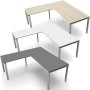 Kerkmann Bureau rectangulaire StageOne en forme de L