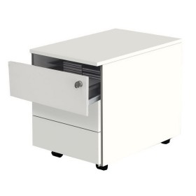 Kerkmann Form 1 Rollcontainer weiss 3 Schubladen 42 x 60 x 54 cm