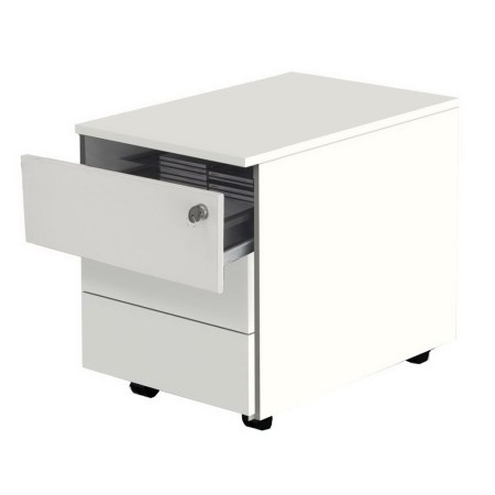 Kerkmann Form 1 Rollcontainer weiss 3 Schubladen 42 x 60 x 54 cm
