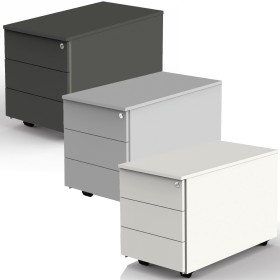 Kerkmann Yukon Rollcontainer 3 Schubladen 42 x 80 x 54 cm