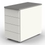 Kerkmann StageOne Standcontainer 4 Schubladen 42 x 80 x 72 - 76 cm