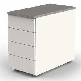 Kerkmann Contenitore StageOne Stand con 4 cassetti, 42 x 80 x 72-76 cm