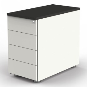 Kerkmann Meuble de rangement StageOne à 4 tiroirs, 42 x 80 x 72-76 cm