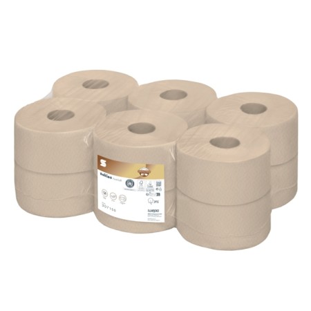 Satino Hyginity Satino PureSoft Jumbo Centerfeed Toilettenpapier - CF2 System 12 Rollen