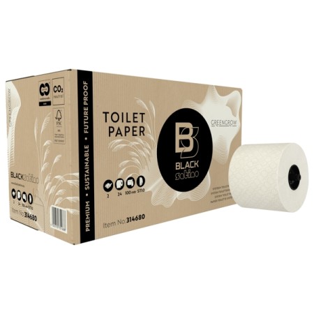 Satino Hyginity Satino GreenGrow Compact Toilettenpapier Grossrolle - JT3 System 24 Rollen