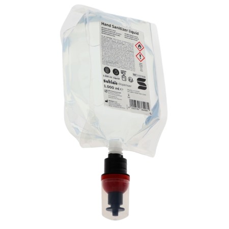 Satino Hyginity Désinfection liquide pour mains Satino - Système SF1 6 Sachets
