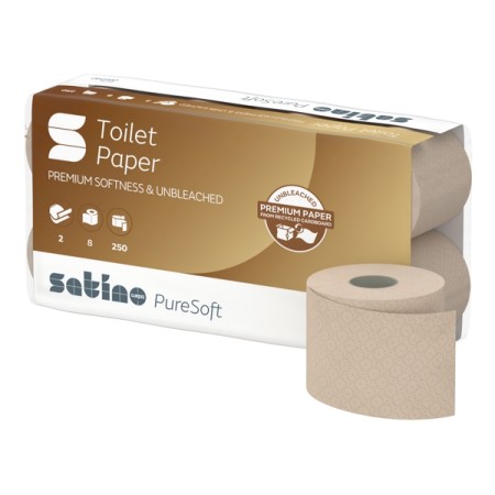 Satino Hyginity Satino PureSoft Toilettenpapier Kleinrollen - MT1 System 64 Rollen
