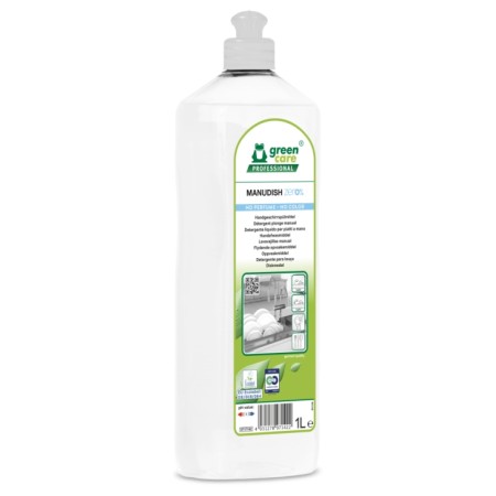 Green Care MANUDISH zero% Handgeschirrspülmittel 10 Flaschen