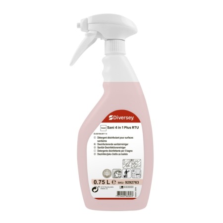 TASKI Sani 4 in 1 Plus RTU Sanitärreiniger 6 Flaschen