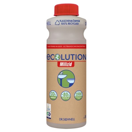 Ecolution Milizid Sanitärreiniger 4 Flaschen