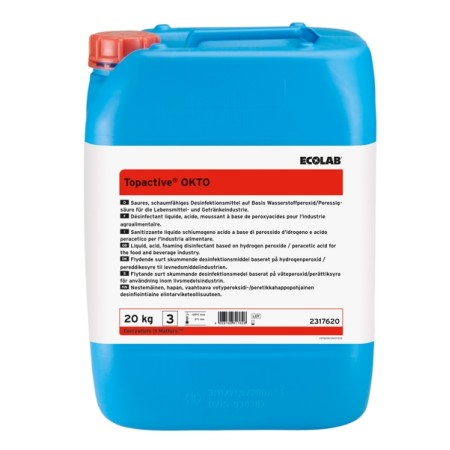 Ecolab Topactive OKTO Disinfettante 1 Tanica