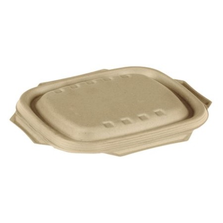 Naturesse Deckel aus Bagasse zu Menuschalen 500 Stück (4 x 125)