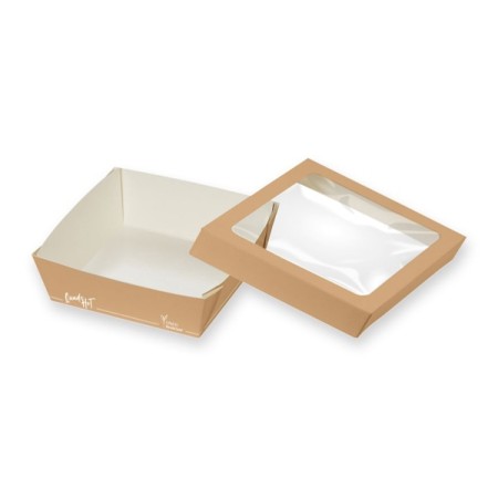Webstar Foodbox quadratisch mit Deckel 200 Stück (8 x 25)