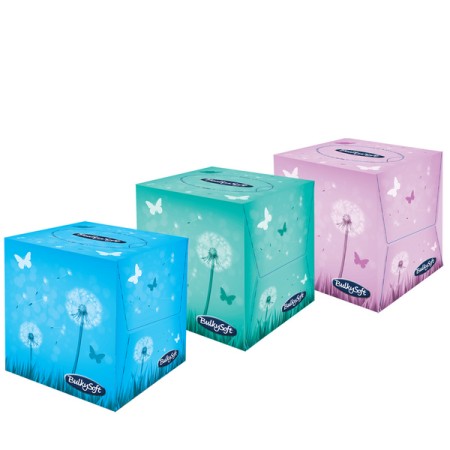 Bulkysoft Kosmetiktuch Würfelbox 24 Boxen