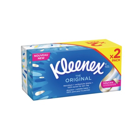 Kosmetiktuch Kleenex Original DUO 24 Boxen (12 x 2)