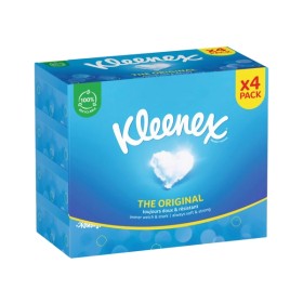 Kosmetiktuch Kleenex Original Quattro 24 Boxen (6 x 4)