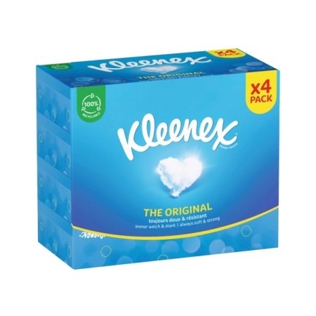 Fazzoletti Kleenex Original Quattro 24 scatole (6 x 4)