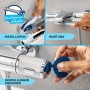 GROHE Vitalio Comfort 250 Duschsystem mit Thermostatbatterie für Wandmontage - Produktansicht