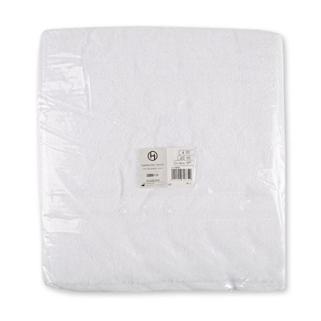 Hygostar Handtuch Badet. 100% Baumwolle weiss 3 Stück