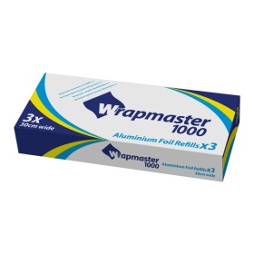 Wrapmaster Aluminiumfolie 3 Rollen