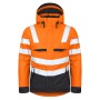 Parka Projob Doublé Imperméable Orange 1 pièce