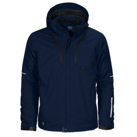 Projob Softshell / Capuche 3 couches doublé Bleu Marine 1 pièce