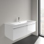 Villeroy & Boch Venticello Schrankwaschtisch 120 x 50 cm, mit 1 Hahnloch und Überlauf - technische Ansicht